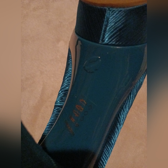Promise turquoise high heels - Picture 7 of 10